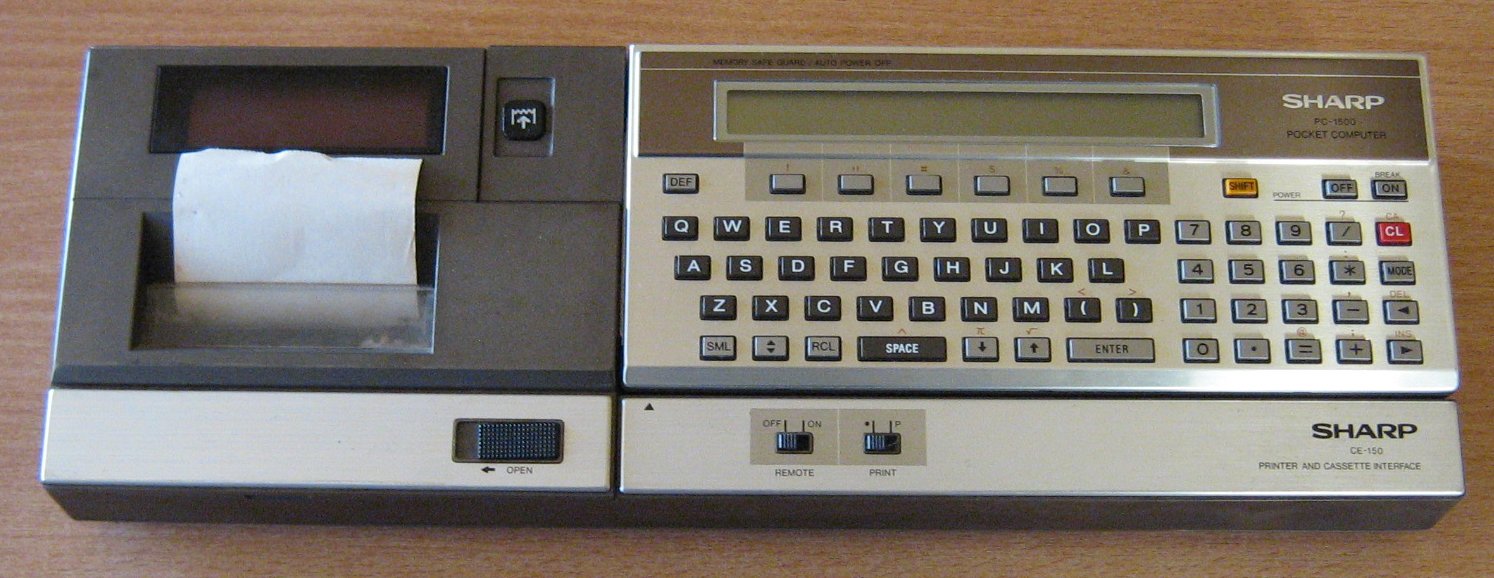 Sharp PC-1500 et son imprimante