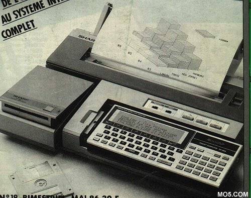 Sharp PC-1600 et son imprimante