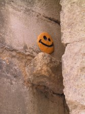 Smiley in Sarlat, France