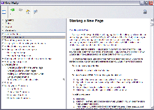 Nvu Help Viewer